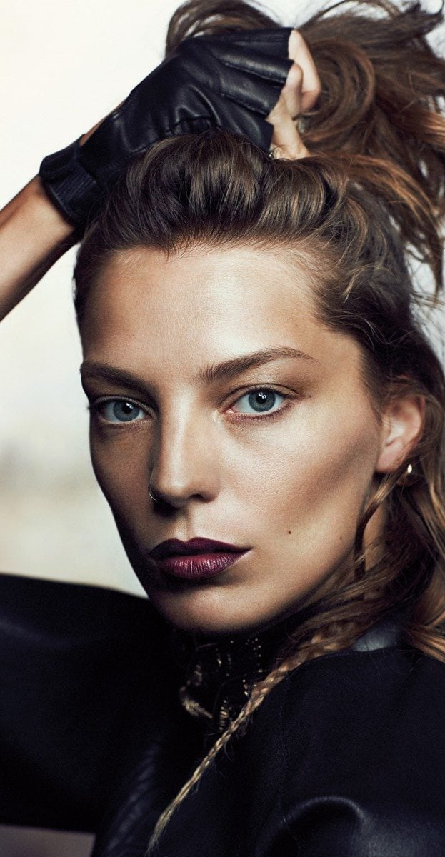 Daria Werbowy Fashion Magazine Cover Shoot