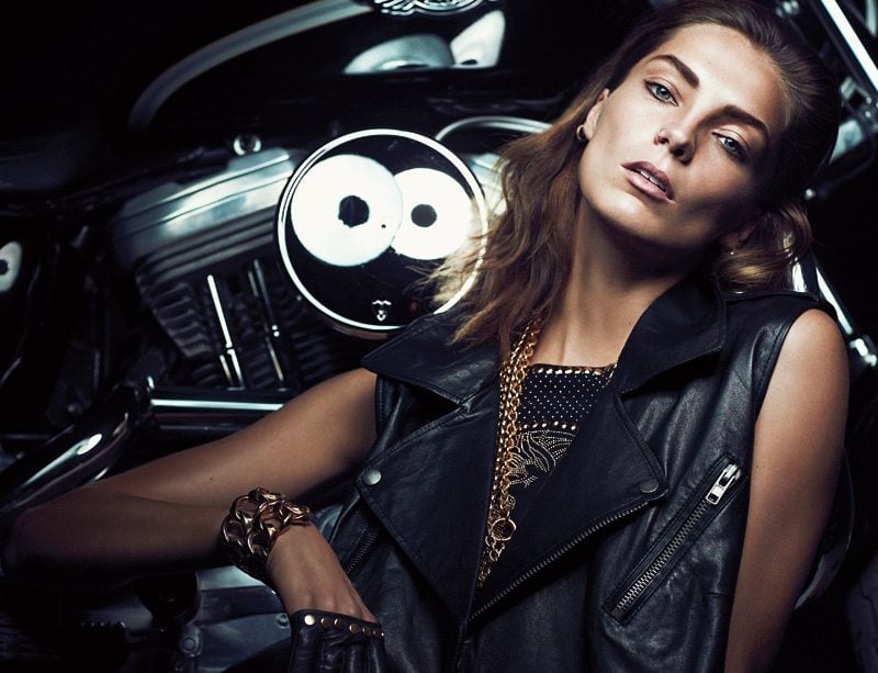 Daria Werbowy Fashion Magazine Cover Shoot