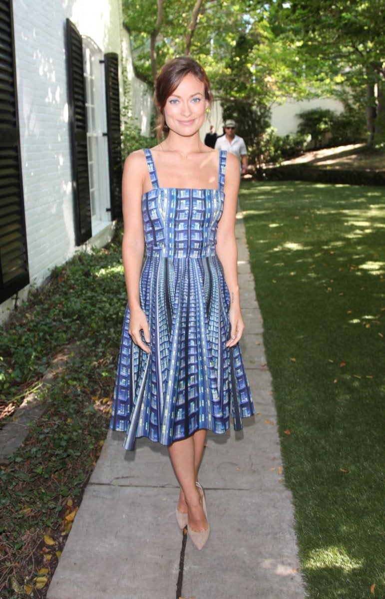 Olivia Wilde Mary Katrantzou TIFF 2013