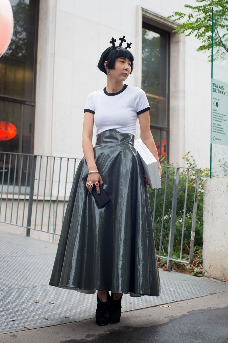 PFW spring 2014 street style