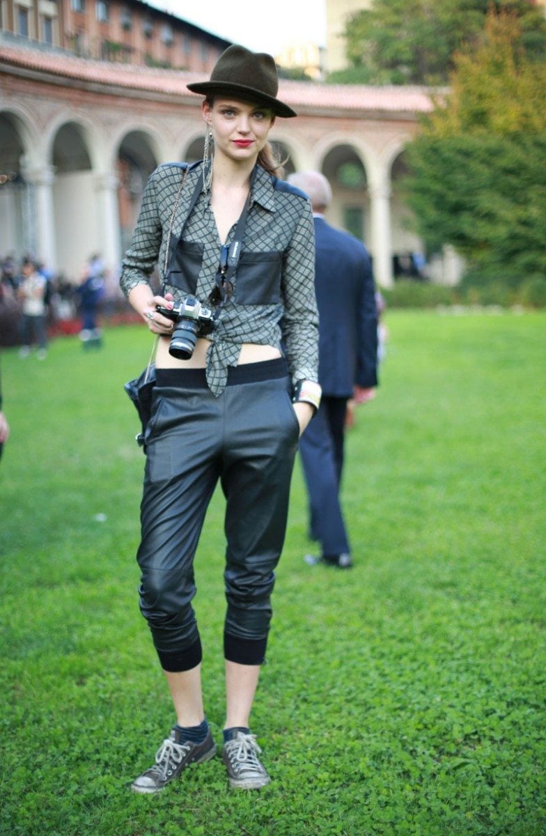 Street style milan fashion week spring 2014