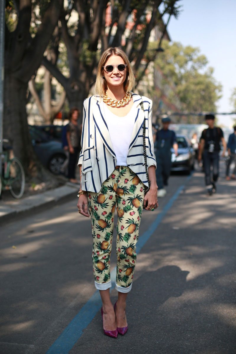 Street style milan fashion week spring 2014