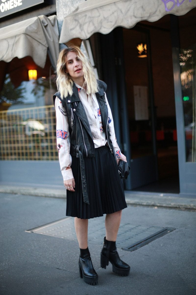 Street style milan fashion week spring 2014
