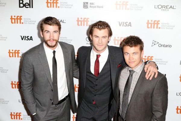 TIFF 2013 Liam Chris Hemsworth