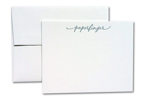 Christmas Gift Ideas Luxury Letterpress Custom Stationery Set