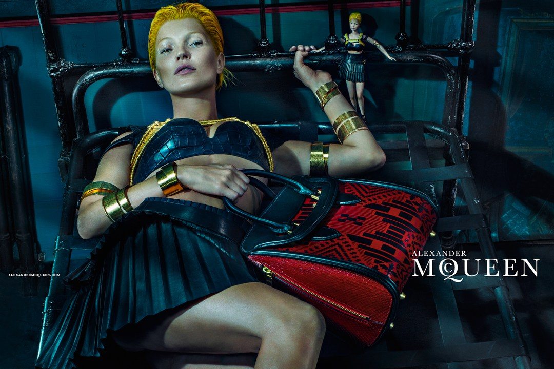 Alexander McQueen Kate Moss Spring 2014