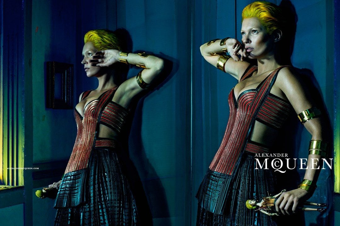 Alexander McQueen Kate Moss Spring 2014
