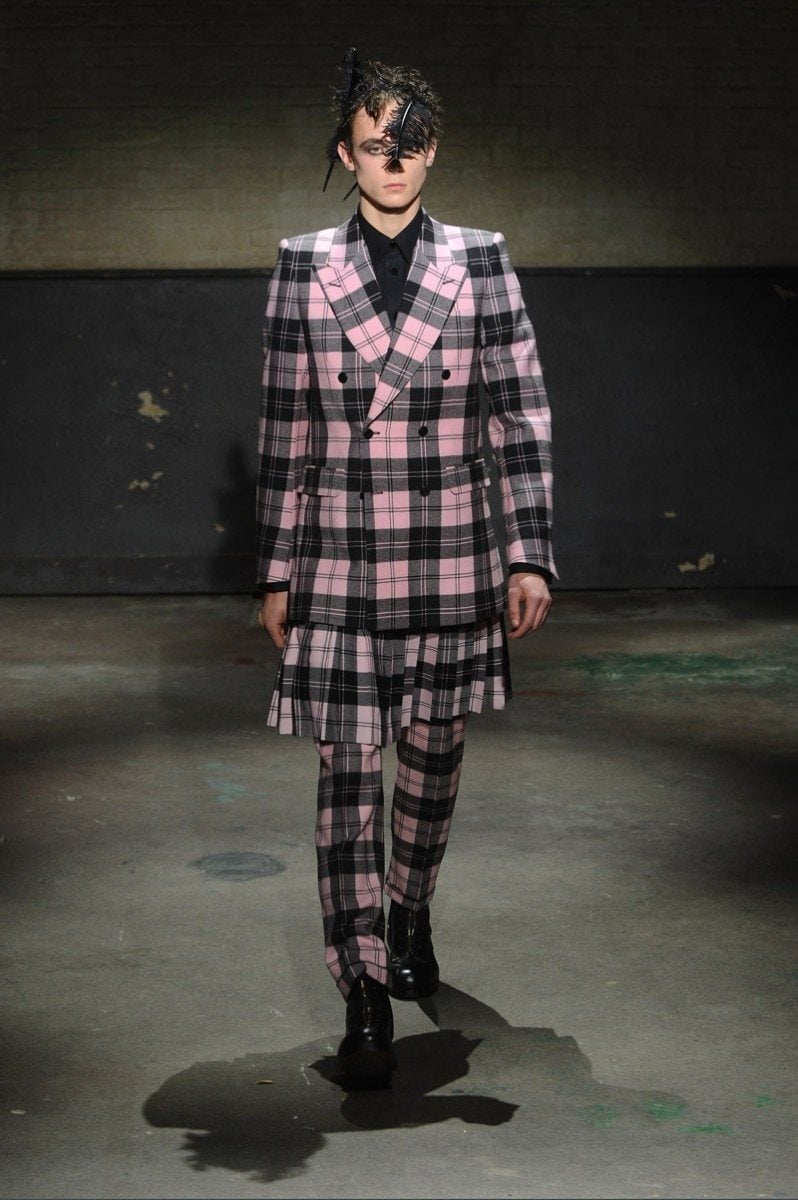 Alexander McQueen Mens Fall 2014