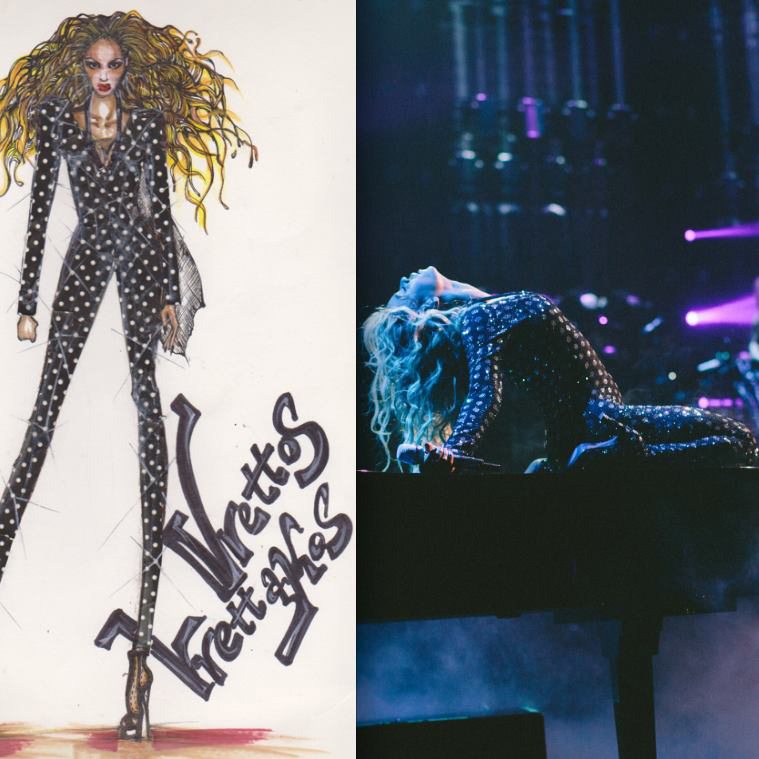 Beyonce Mrs Carter European Tour Vrettos Vrettakos Sketch