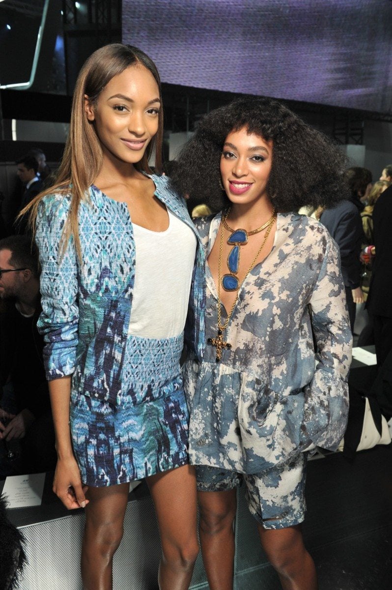 HM Studio Fall 2014 Jourdan Dunn Solange Knowles