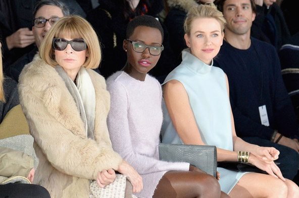 Lupita Nyongo Calvin Klein Front Row
