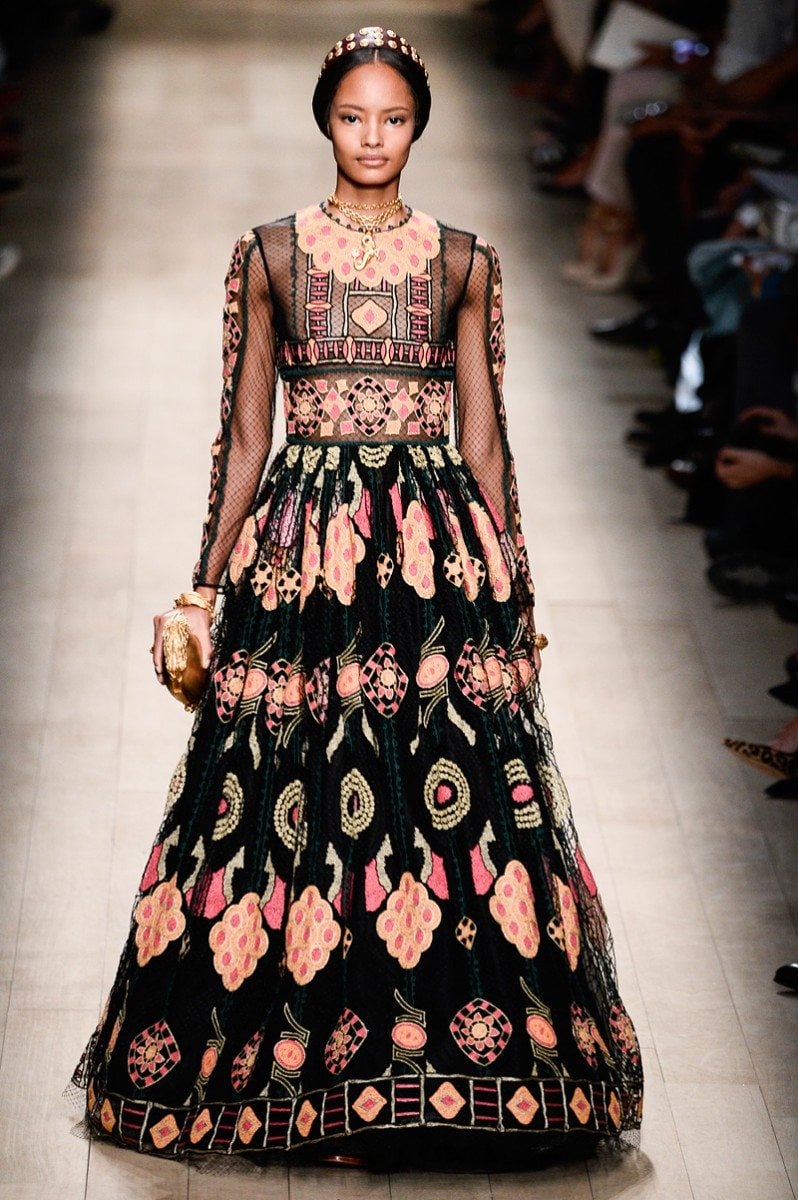 spring fashion 2014 trend world craft Valentino