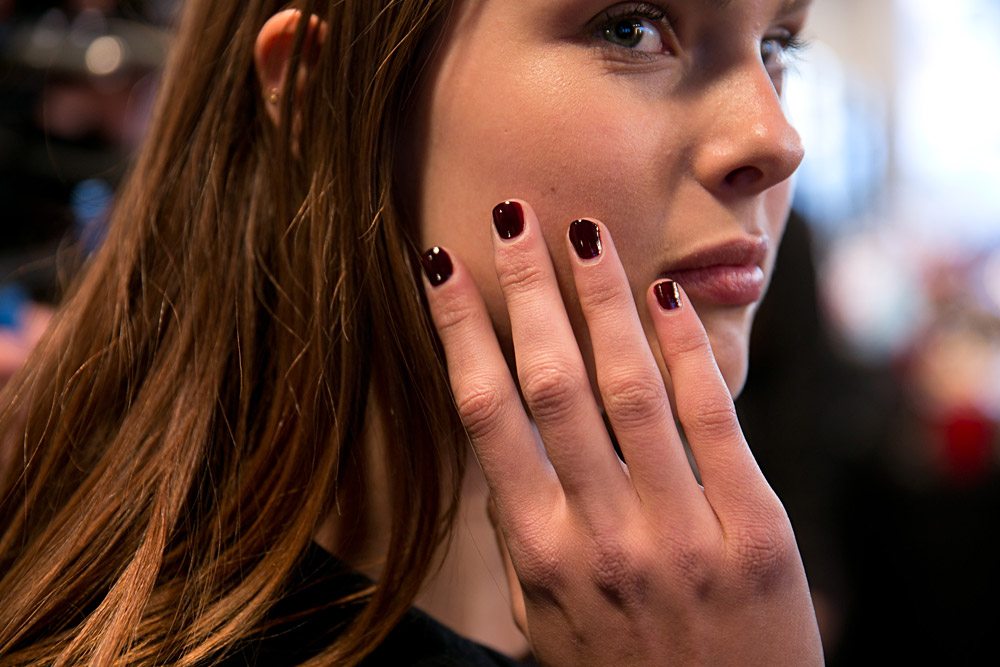 Beaufille Fall 2014 backstage beauty