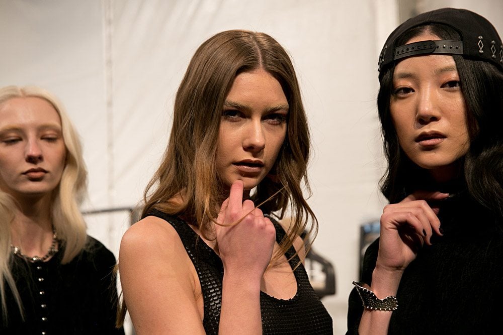 Beaufille Fall 2014 backstage beauty
