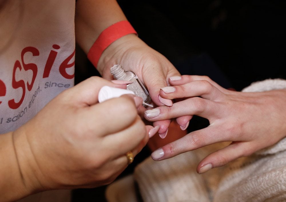 Nellie Partow Fall 2014 nails