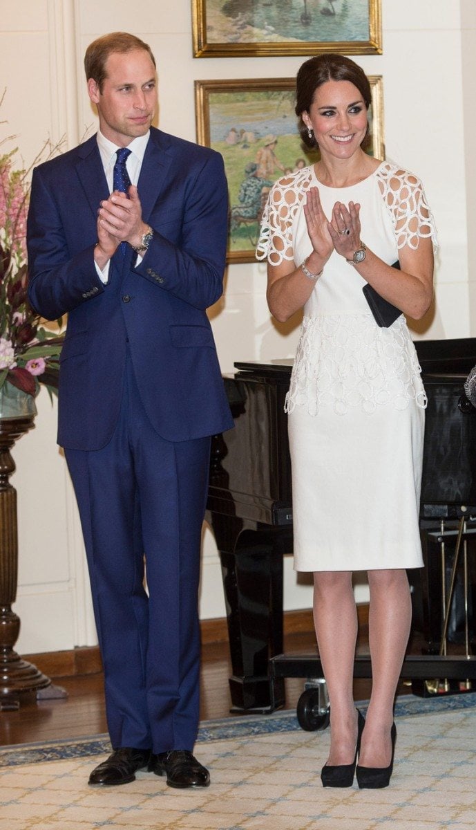Kate Middleton Canberra Lela Rose