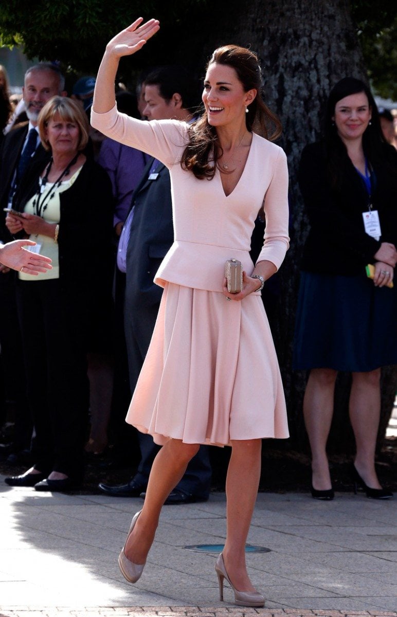 Kate Middleton Elizabeth Australia Alexander McQueen
