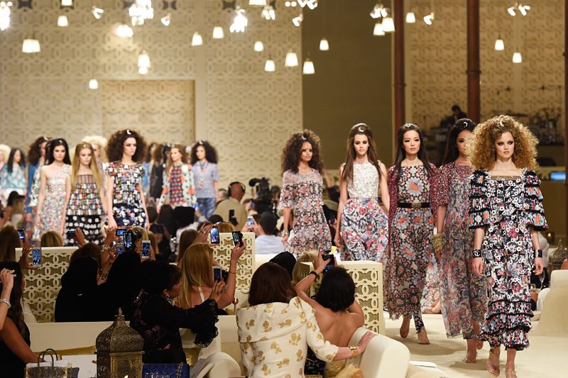 Inside Chanel's Cruise show in Dubai: Oilcan handbags, crescent