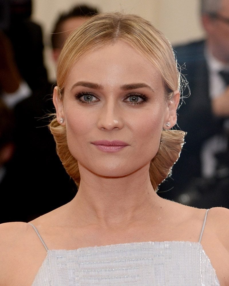 Diane Kruger met gala 2014 hair