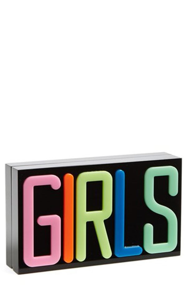 Pride Week Charlotte Olympia Neon Sign Girls Clutch