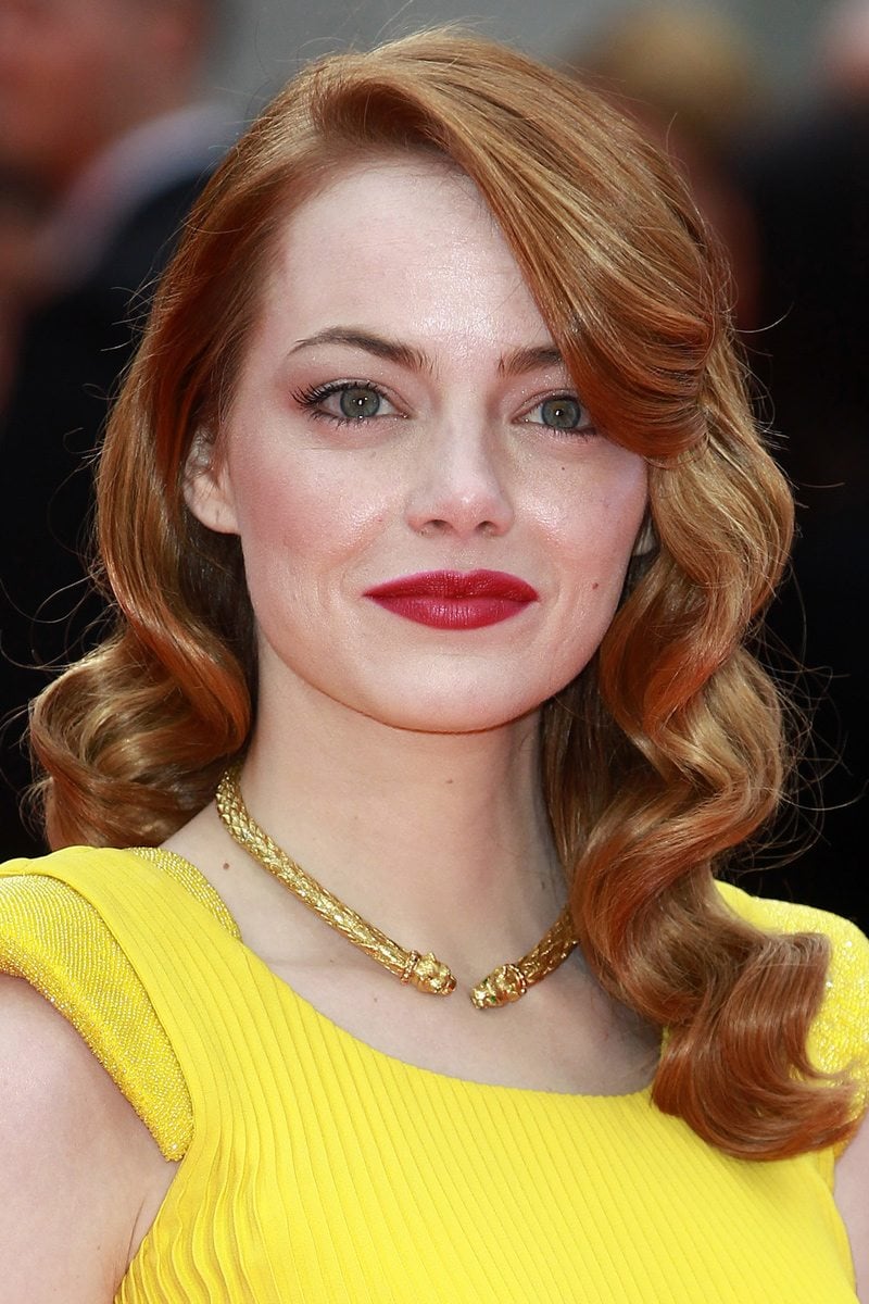 celebrity hair tranformations emma stone