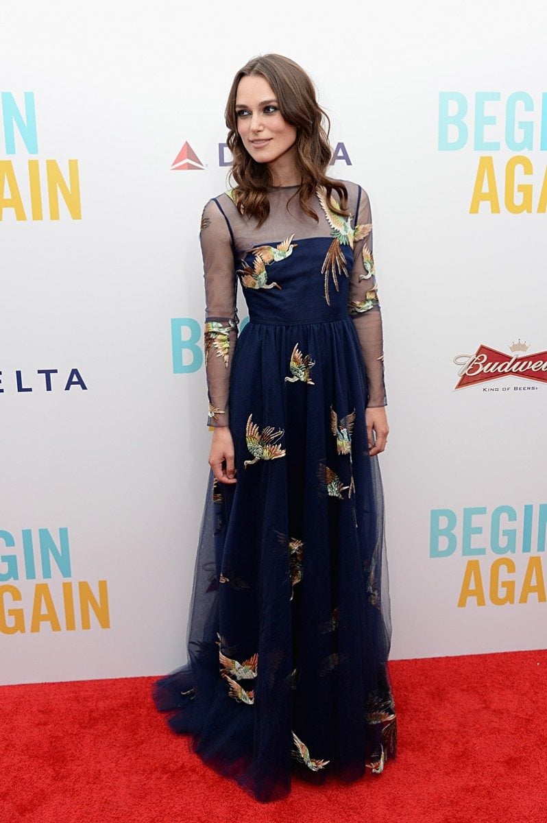 keira knightley begin again premiere