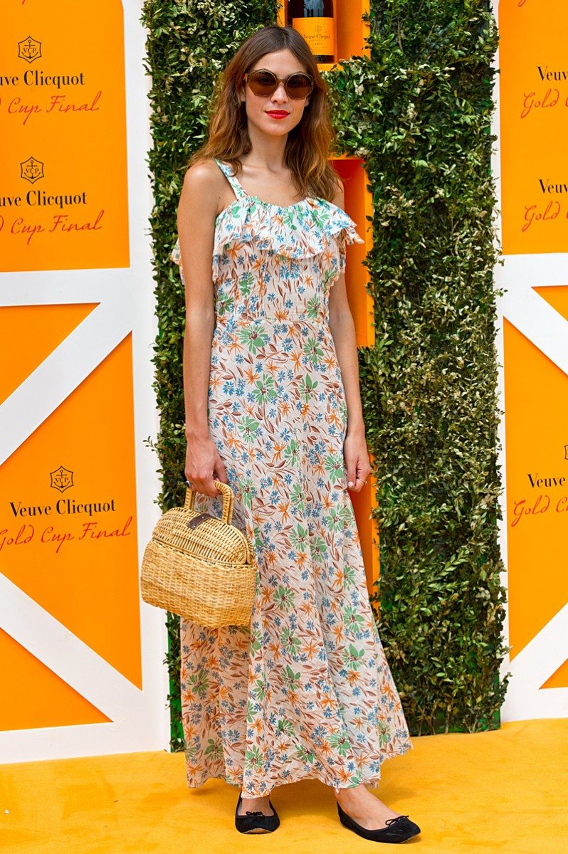 alexa chung veuve clicquot final 2014