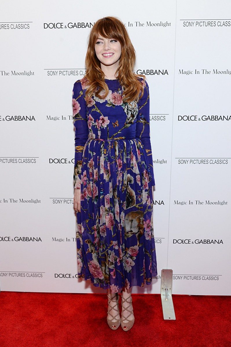 emma stone magic in the moonlight premiere