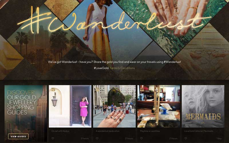 instagram ad campaigns lovegold