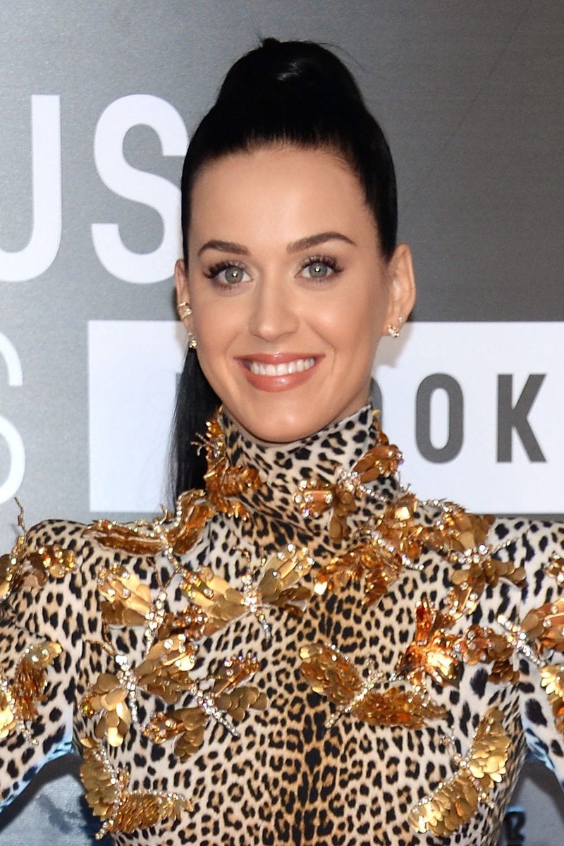 katy perry celebrity ponytail hairstyles