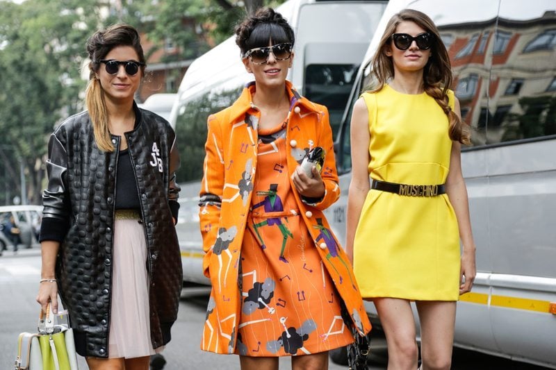 Milan Fashion Week Spring 2015 Streetstyle