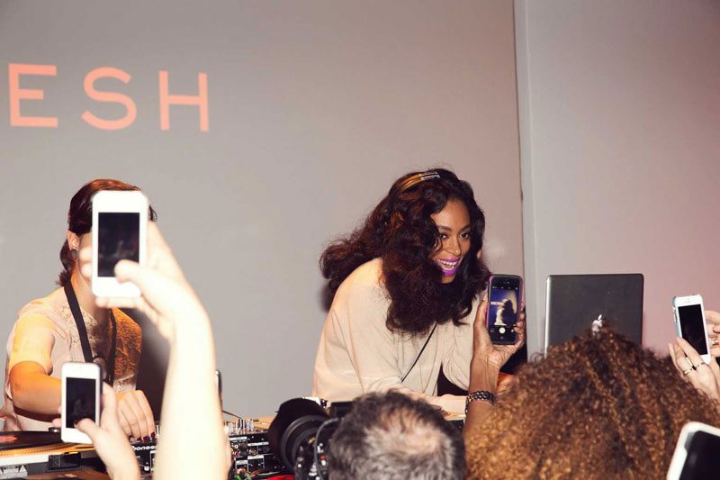 Joe Fresh Fashion Week Party Solange