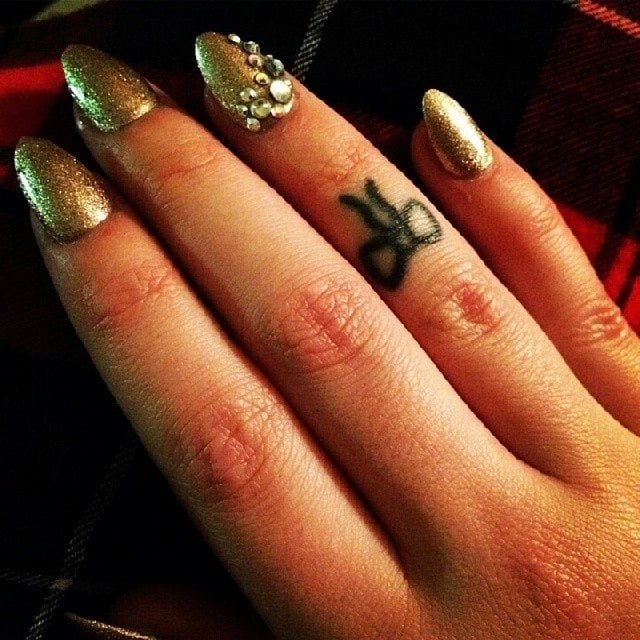celebrity beauty nail art cher lloyd