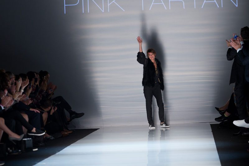 pink tartan spring 2015