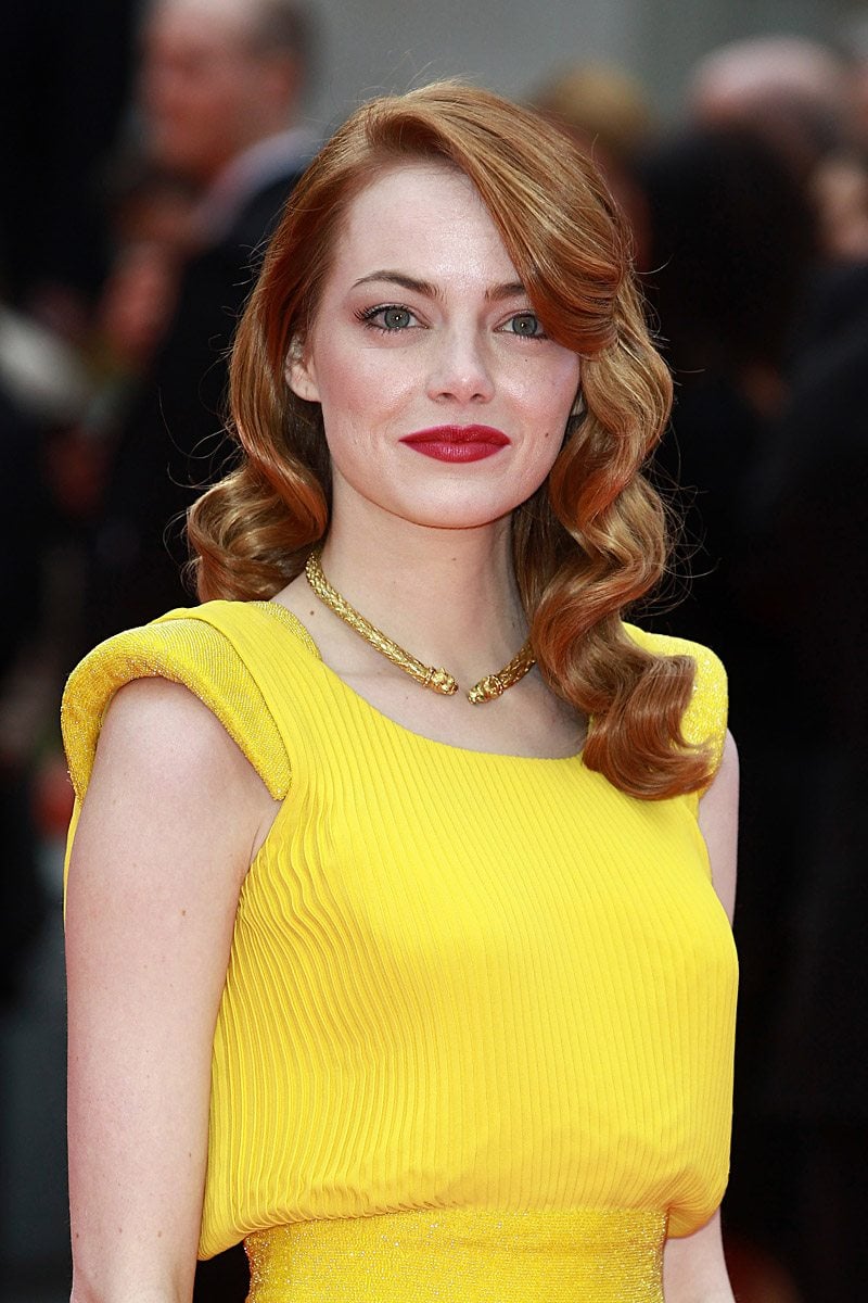 Celebrity Beauty Old Hollywood Emma Stone
