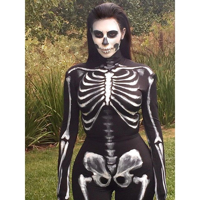 Celebrity Halloween Kim Kardashian 2014