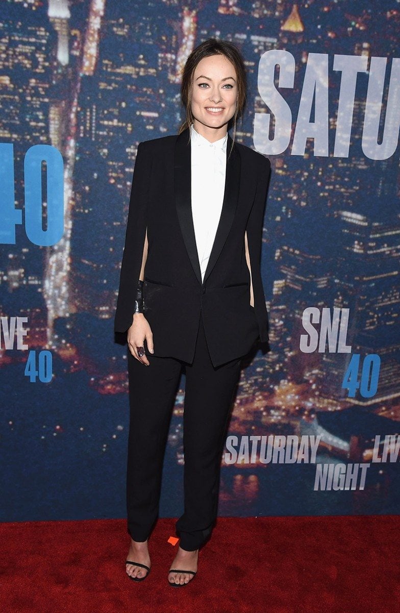 olivia wilde snl 40th celebration