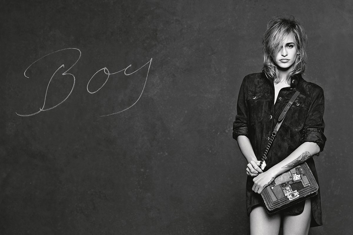 chanel handbag ad campaign alice dellal