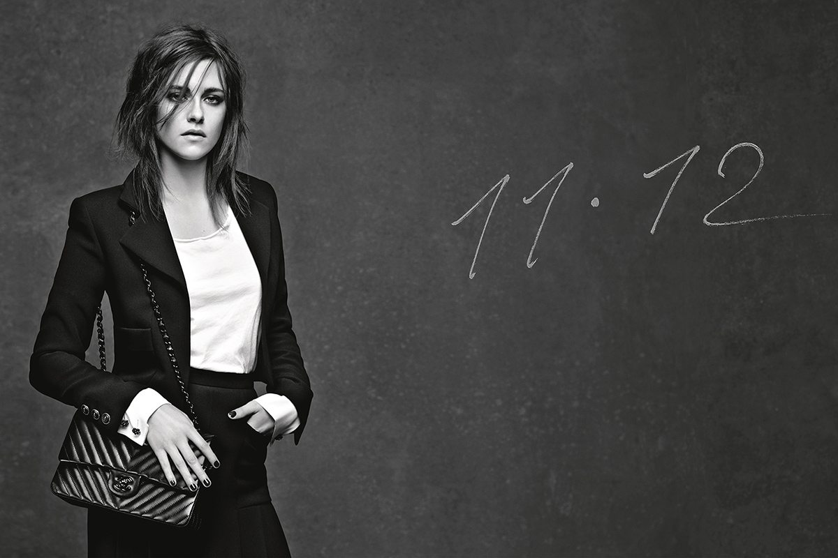 chanel handbag ad campaign kristen stewart