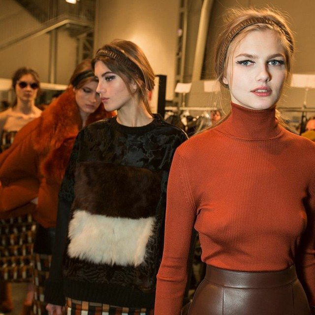 milan fashion week beauty fendi