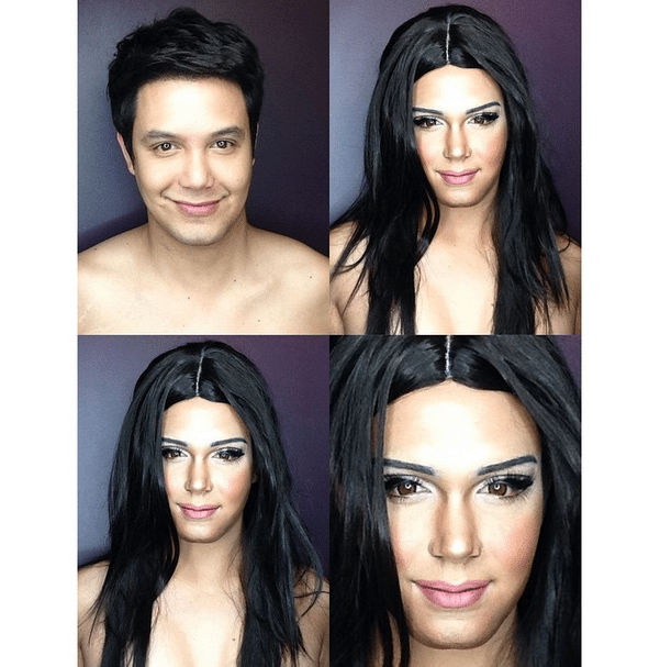 Paolo Ballesteros makeup transformations