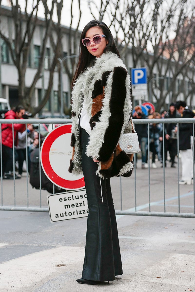 street style milan fashion week shades