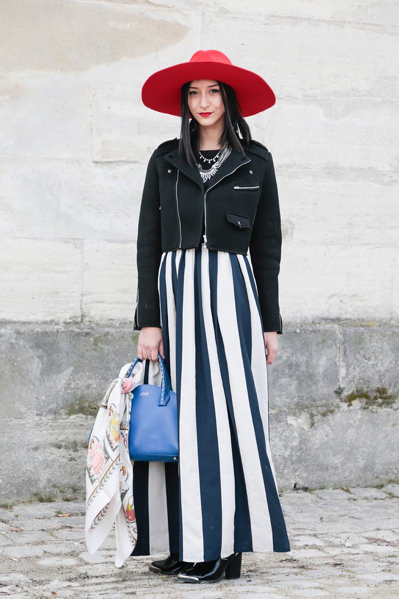 street style paris fashion week fall 2015 colour