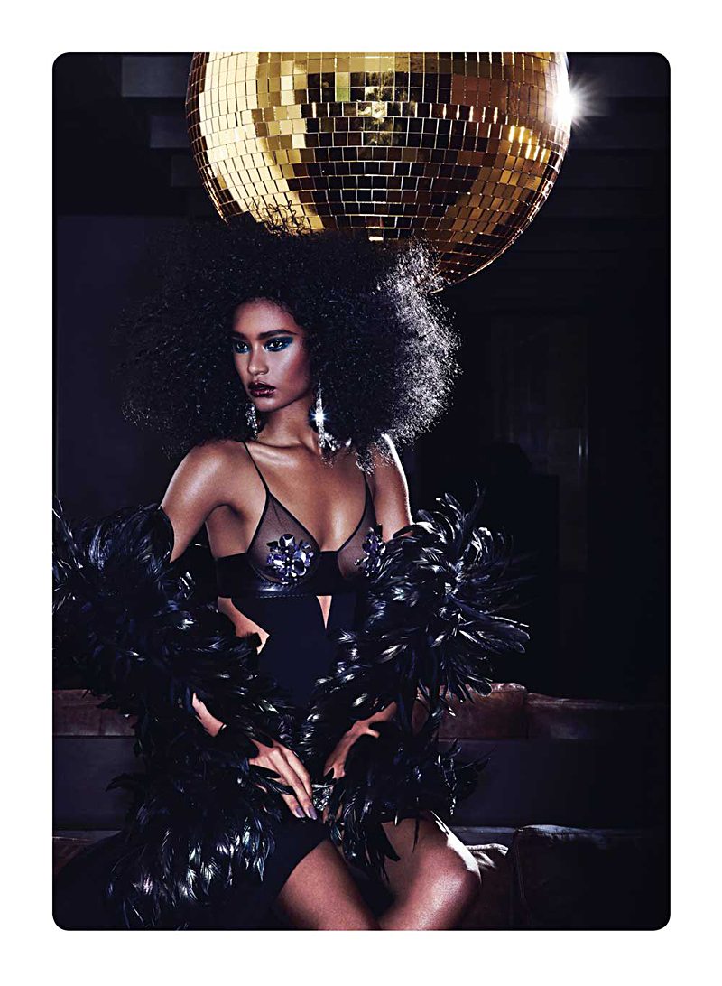 disco photo shoot