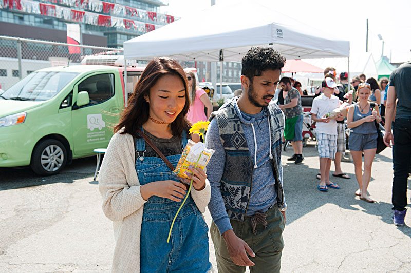 Street Style Toronto Flower Market