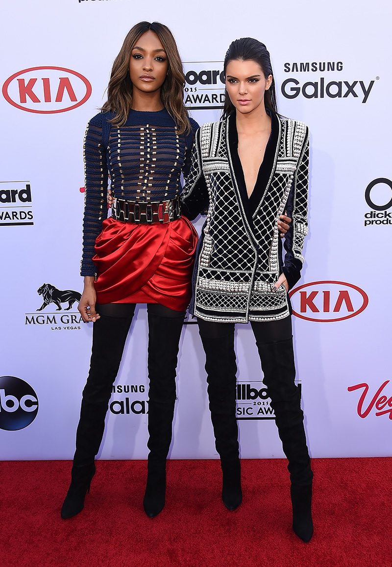 billboard music awards 2015 jourdan dunn kendall jenner