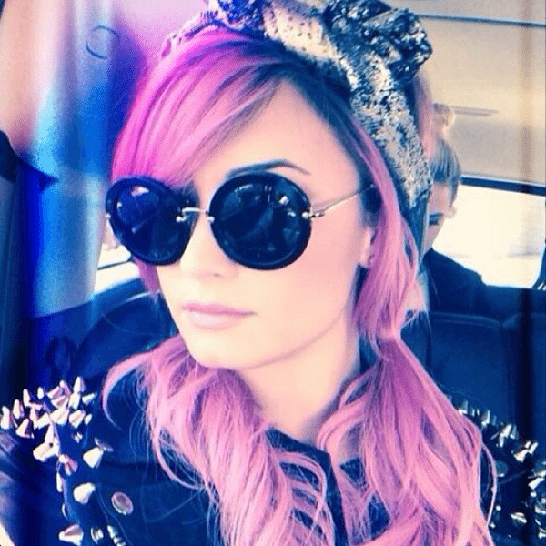 celebrities pigtails