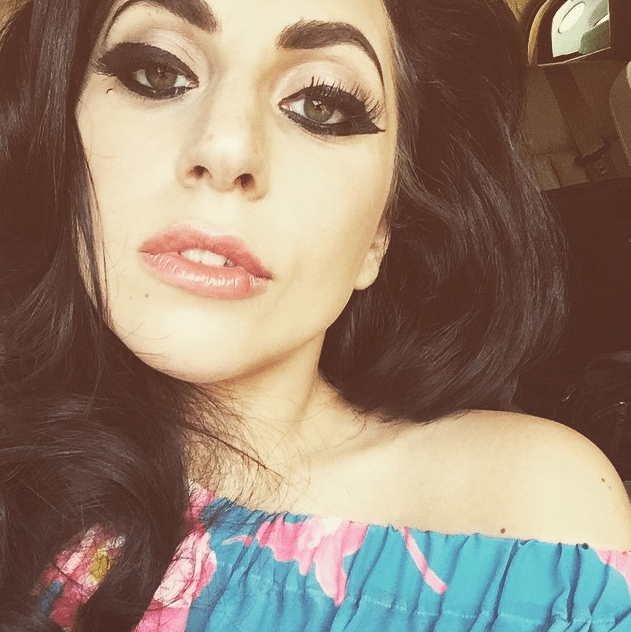 lady gaga eyebrows