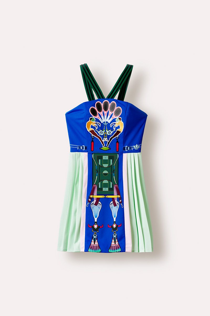 adidas gazelle silver green womens adidas Mary Katrantzou sneakers main image 0