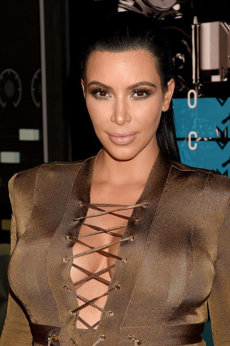 mtv vmas 2015 beauty kim kardashian